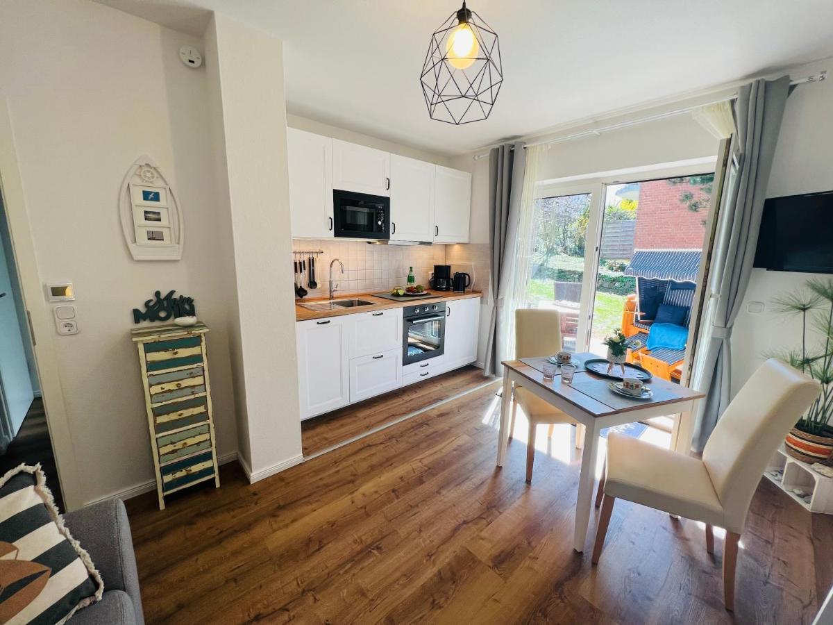 Seelund - Meeresrauschen Lauschen - Ruhiges Sonniges Apartment Mit Garten Und Terrasse Nahe Strand Und Ostsee Schönhagen Buitenkant foto