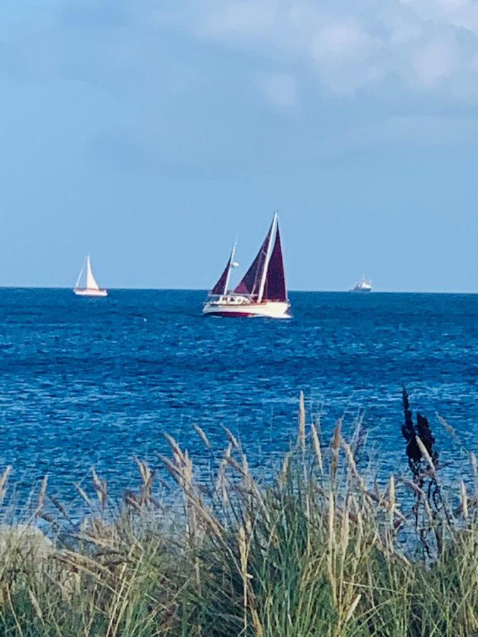 Seelund - Meeresrauschen Lauschen - Ruhiges Sonniges Apartment Mit Garten Und Terrasse Nahe Strand Und Ostsee Schönhagen Buitenkant foto
