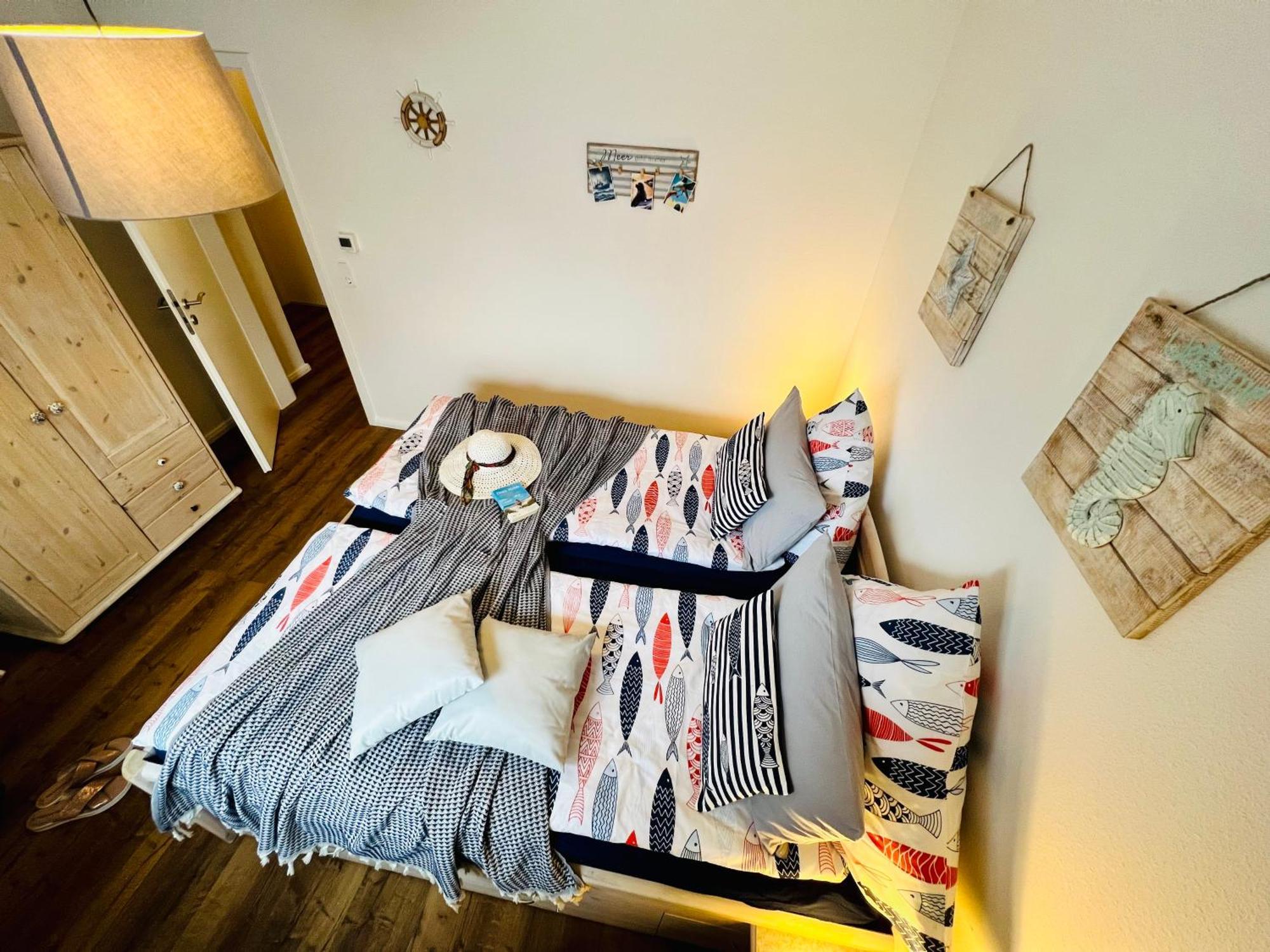 Seelund - Meeresrauschen Lauschen - Ruhiges Sonniges Apartment Mit Garten Und Terrasse Nahe Strand Und Ostsee Schönhagen Buitenkant foto